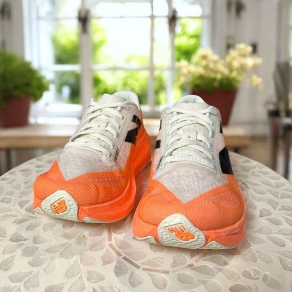 New Balance FuelCell Rebel v4 Women’s Running Shoes D Wide Hot Mango WFCXCC4-D N - Picture 8 of 12